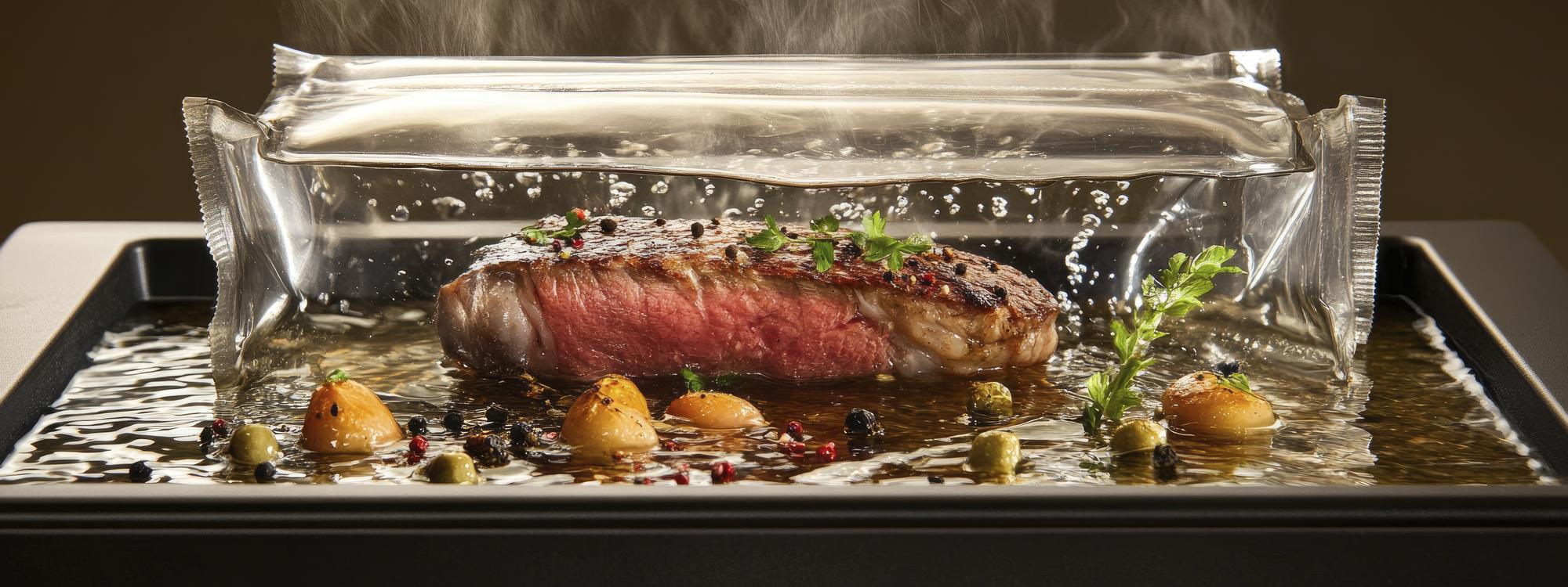 Fragment demonstracji techniki sous-vide